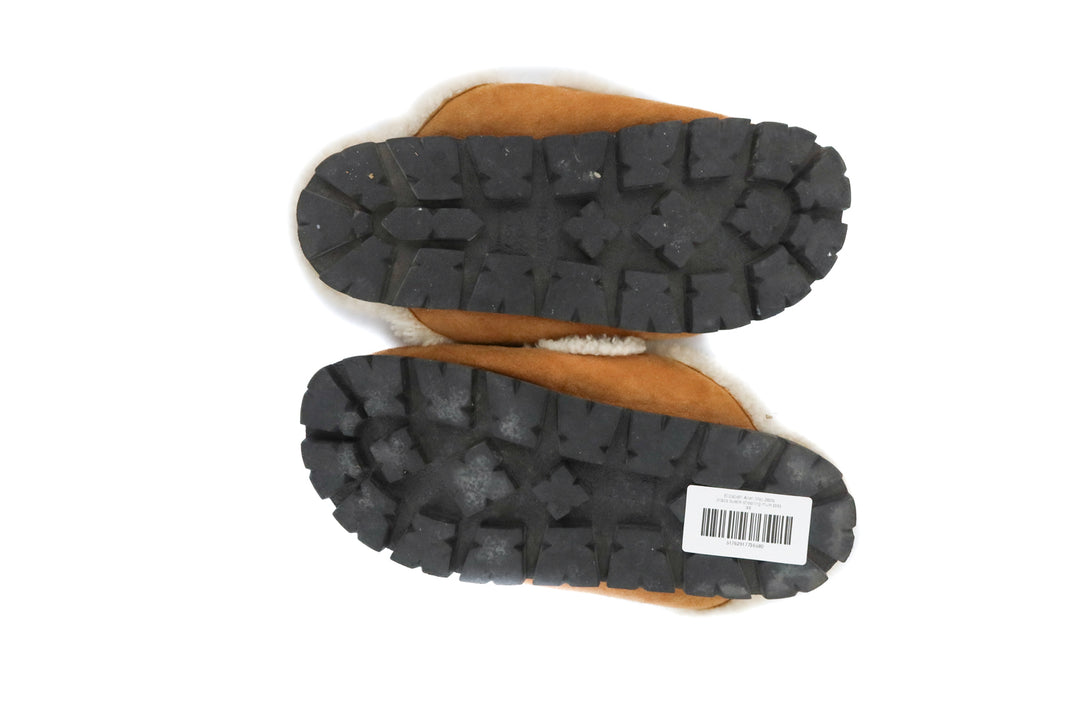 prada suede shearling mule (39/ US9; retail $1,450)