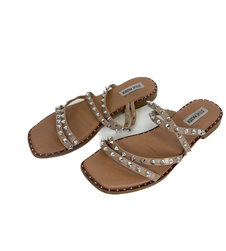 Steve Madden Studded Slip On Sandal (10)