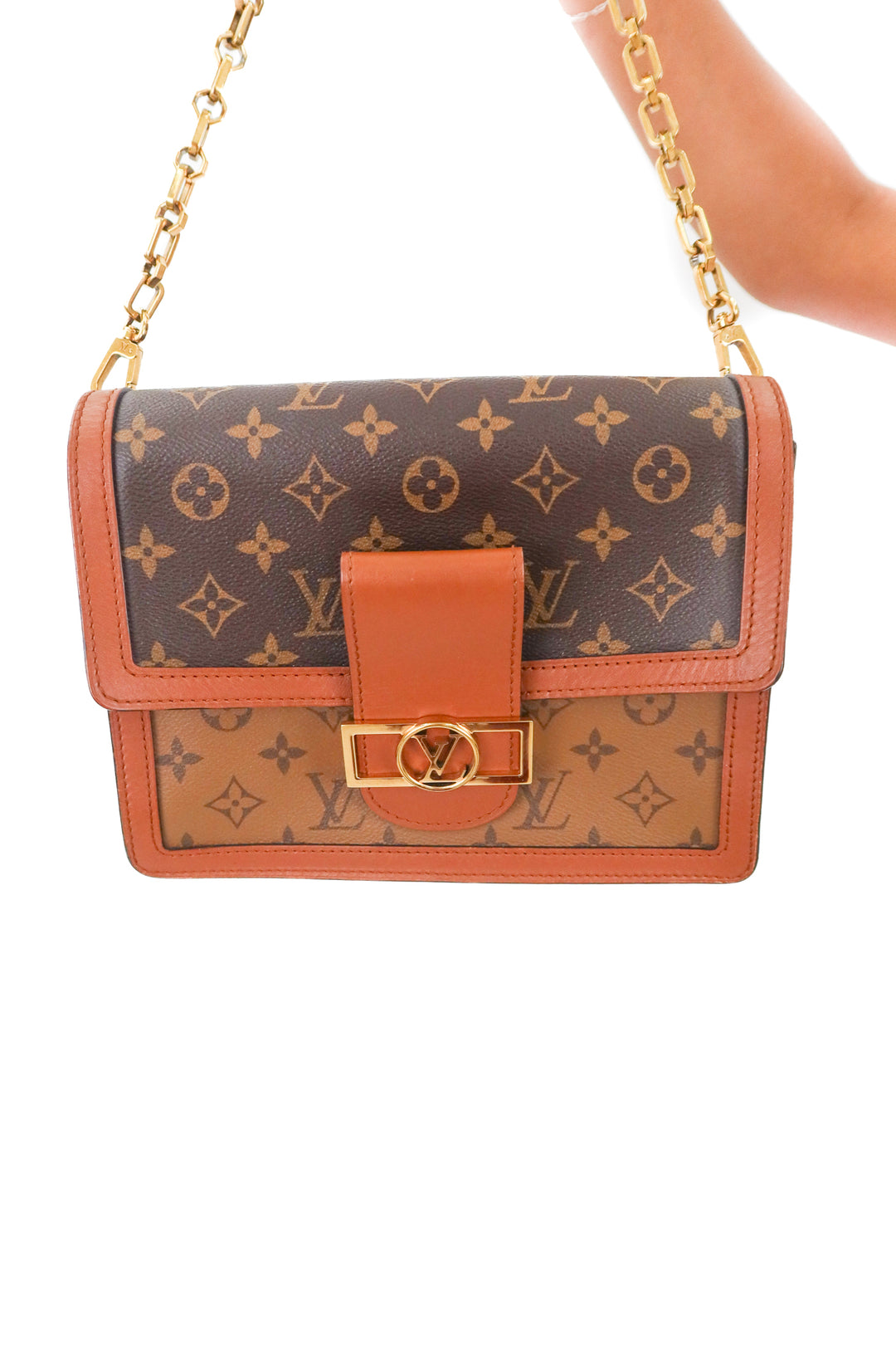 Louis Vuitton Dauphine MM Reverse Monogram (retail $4,050)