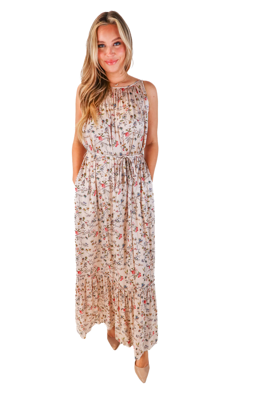 Whim Floral Sundress (M)