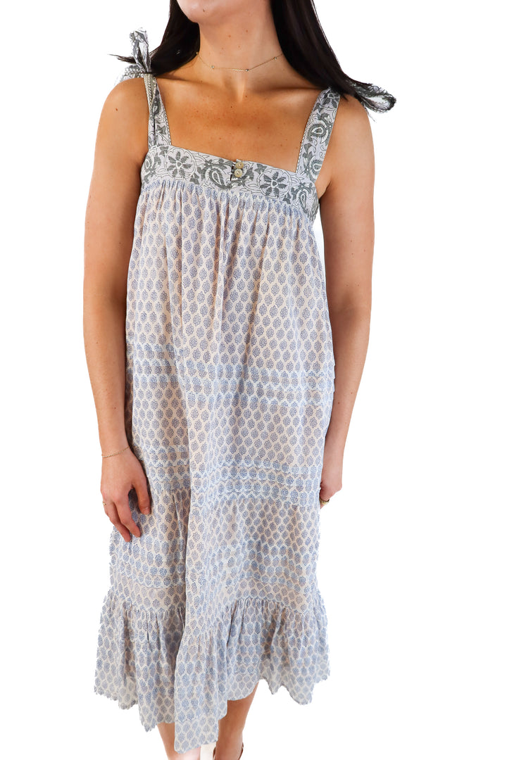 Cleobella Floral Sundress (S; retail $228)