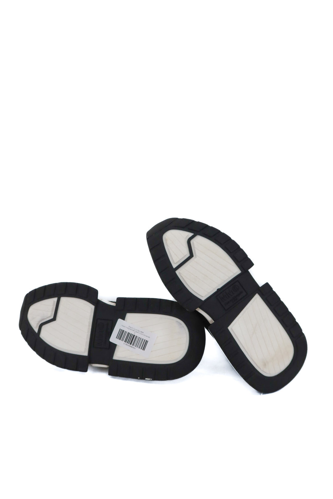 maison margiela black sparkly sock shoes (6; retail $950)