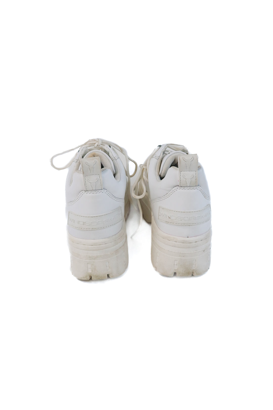 Windsorsmith white platform sneakers (8; retails for $145)