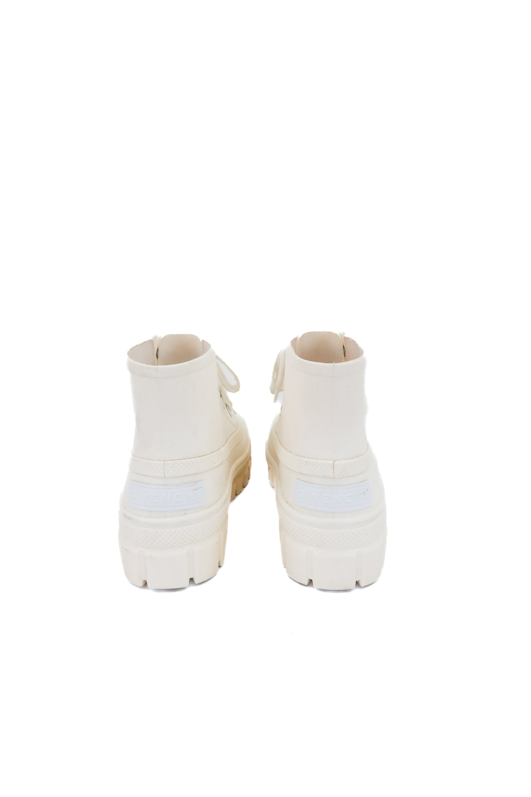 givenchy white rain boots (36 / US 6; retail $495)