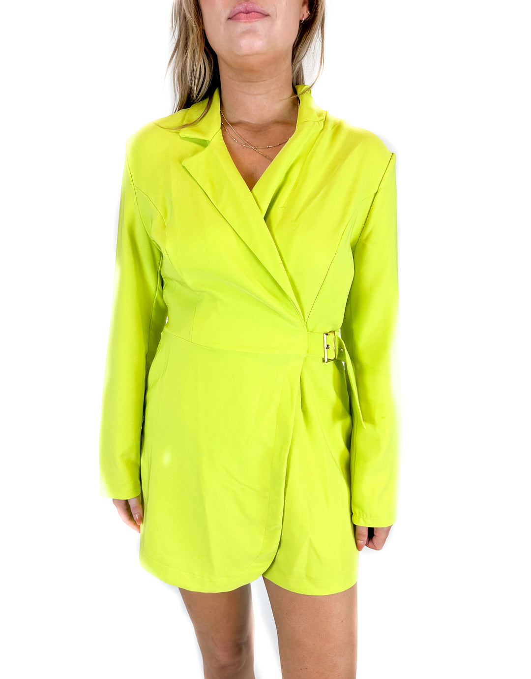 Haute Mode Brat Green Romper (L)