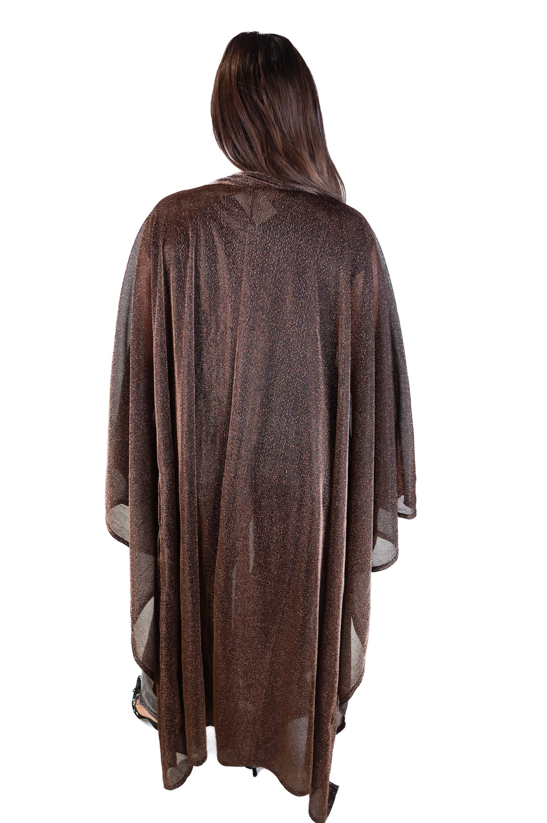 Venus brown sparkly long top NWT (s/m)