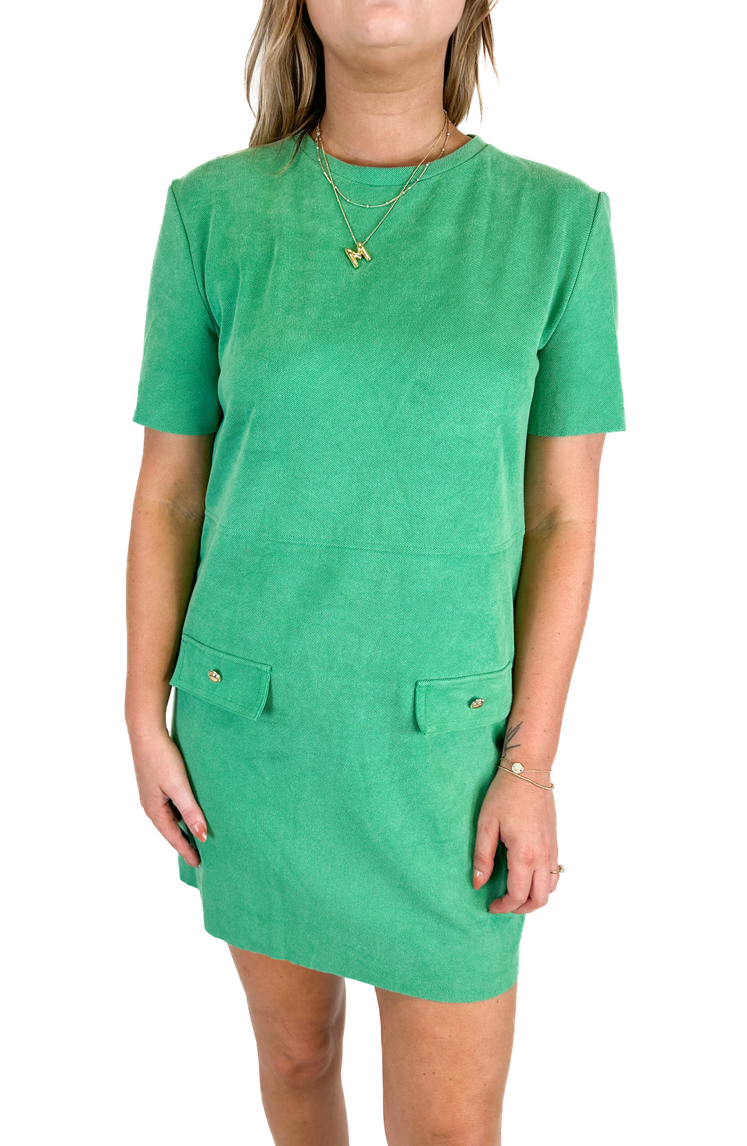 Zara Green Mod Dress (M)