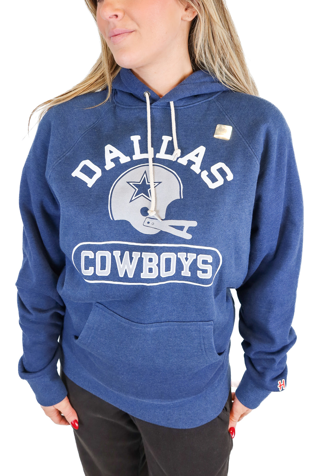 Homage navy dallas cowboys hoodie (M)