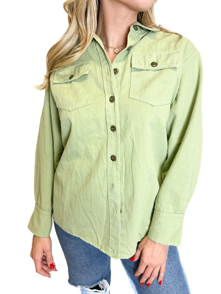 The Great Green Button-Down Shirt NWT (0)