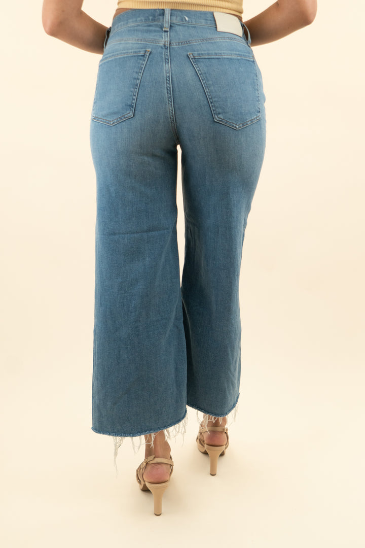 citizens of humanity medium wash flare jean (27; retail $248)