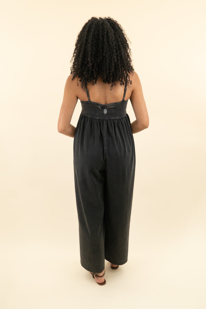 fp movement black strappy hot shot onesie nwt (s; retail $80)