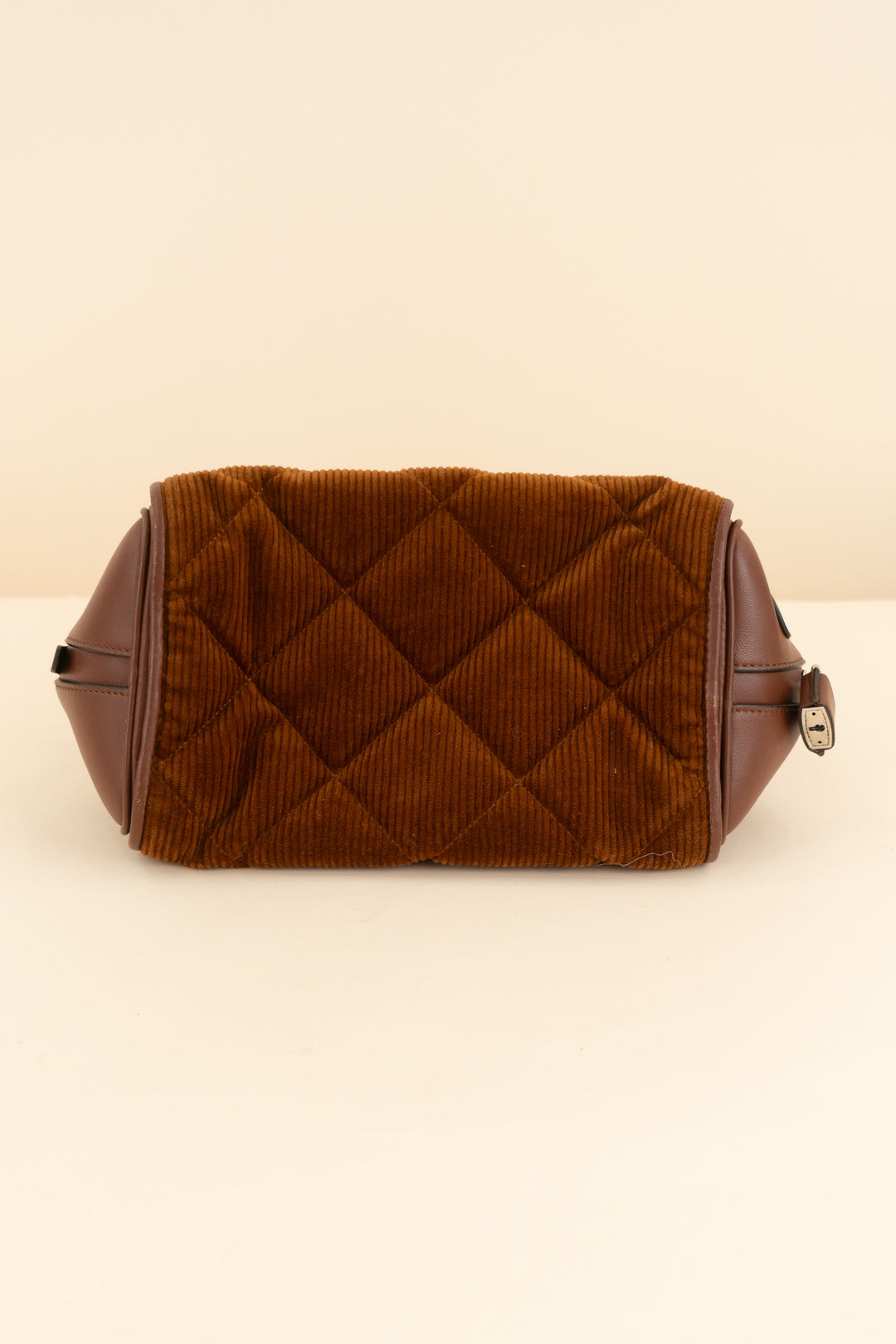 Burberry Brown Cube Bowling Bag, Limited-Edition (retail $1,700)