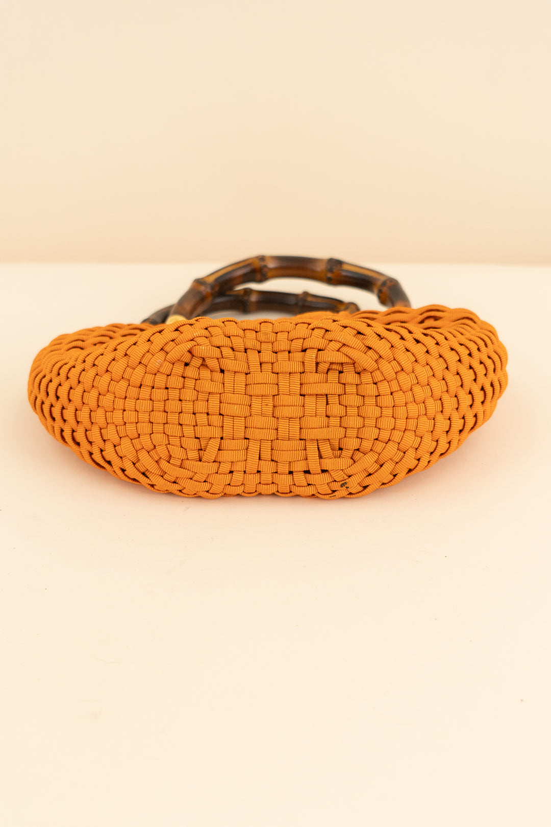 Fendi Woven Bag with Bamboo Handles (retail $1,450)