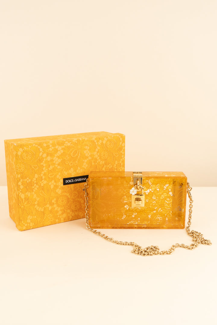 Dolce & Gabbana Dolce Box Clutch (est. retail $4,500)