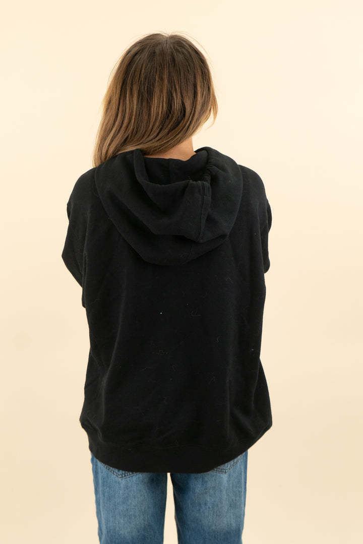 gucci black rainbow stars hoodie (s; retail $988)