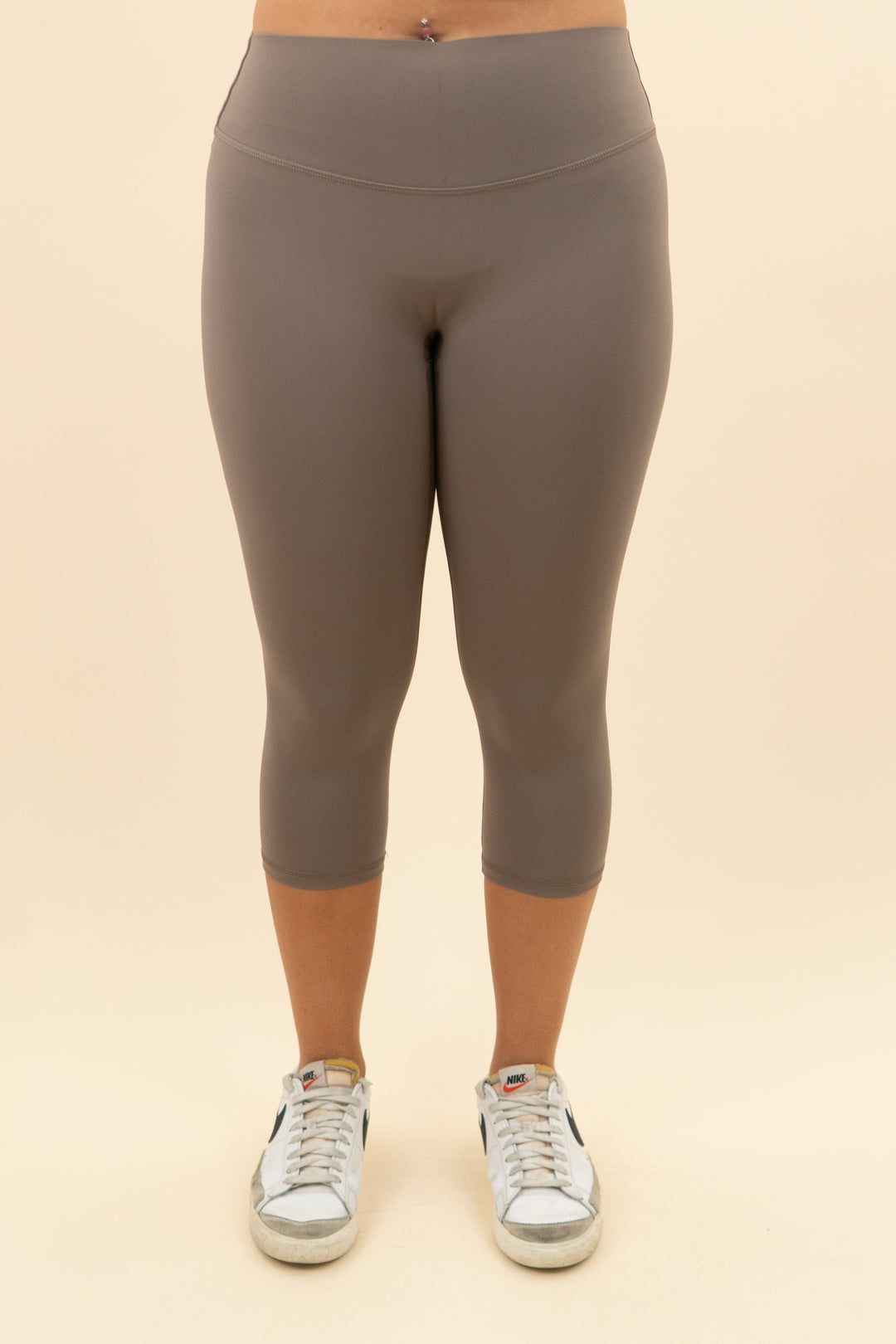 fabletics pure lux mocha high waist leggings nwt (l; retail $84)