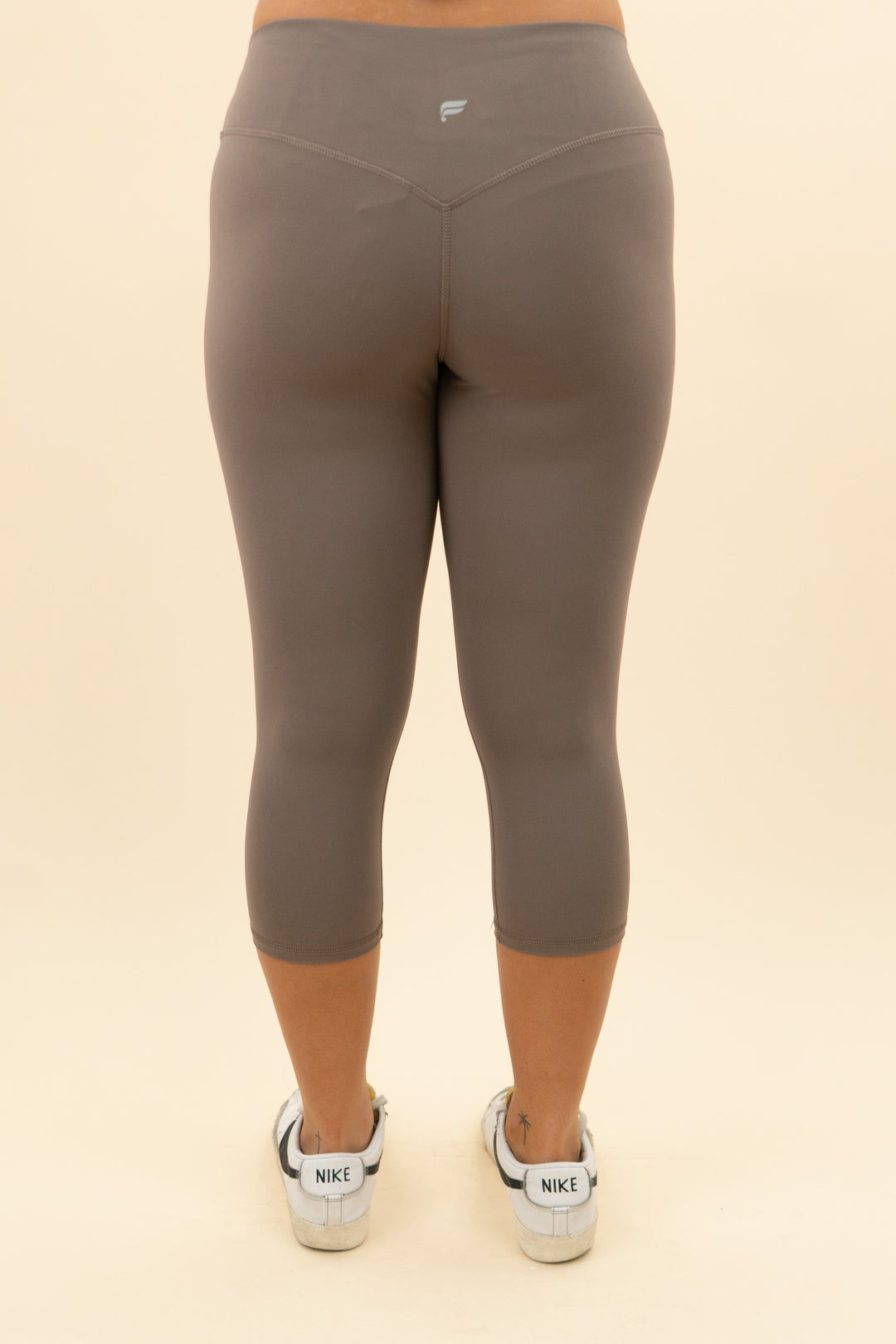 fabletics pure lux mocha high waist leggings nwt (l; retail $84)