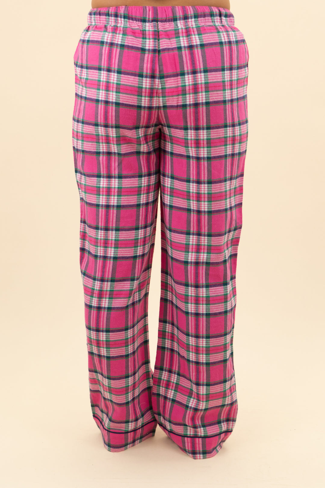 crown & ivy pink plaid pajama pants nwt (s; retail $38.50)