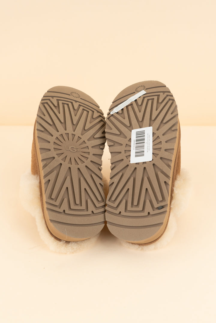 ugg shearling platform slippers (8; retail $155)