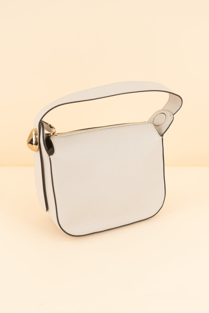madewell cream mini wristlet bag nwt (os; retail $128)