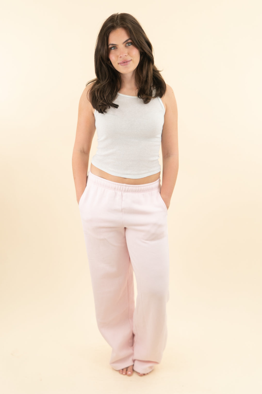 offline by aerie pink sweatpants nwt (sl; retail $65)