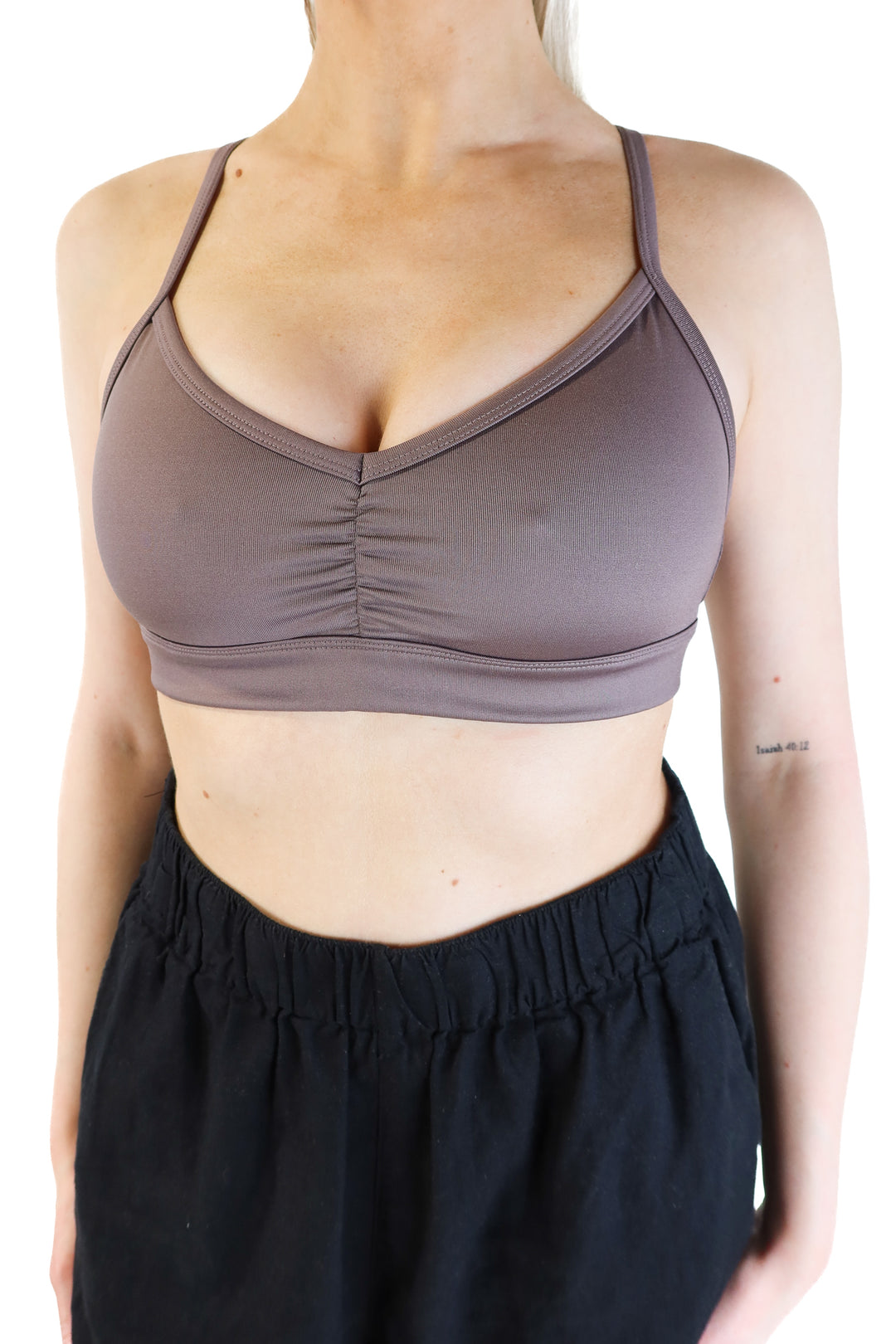 Alo Lavender Sports Bra (S)