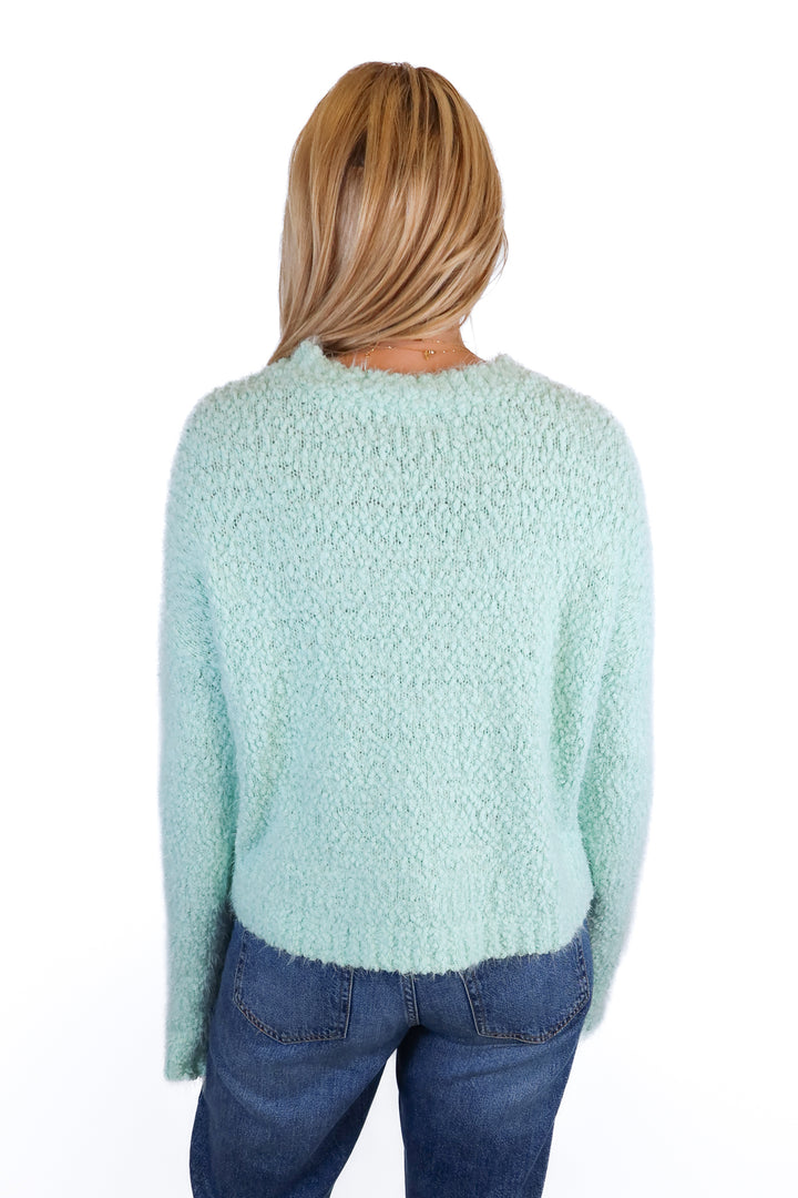 Show Me Your Mumu mint sweater (M; retail $118)
