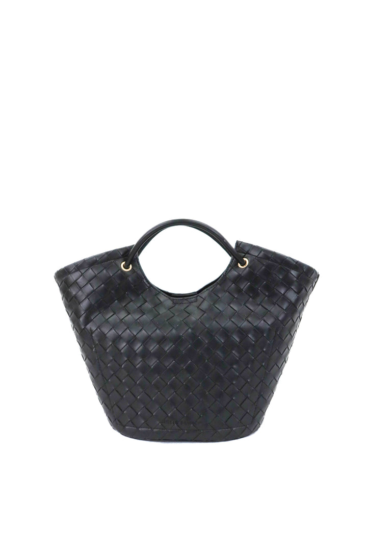 anthropologie black braided bag nwt (Retail $118)
