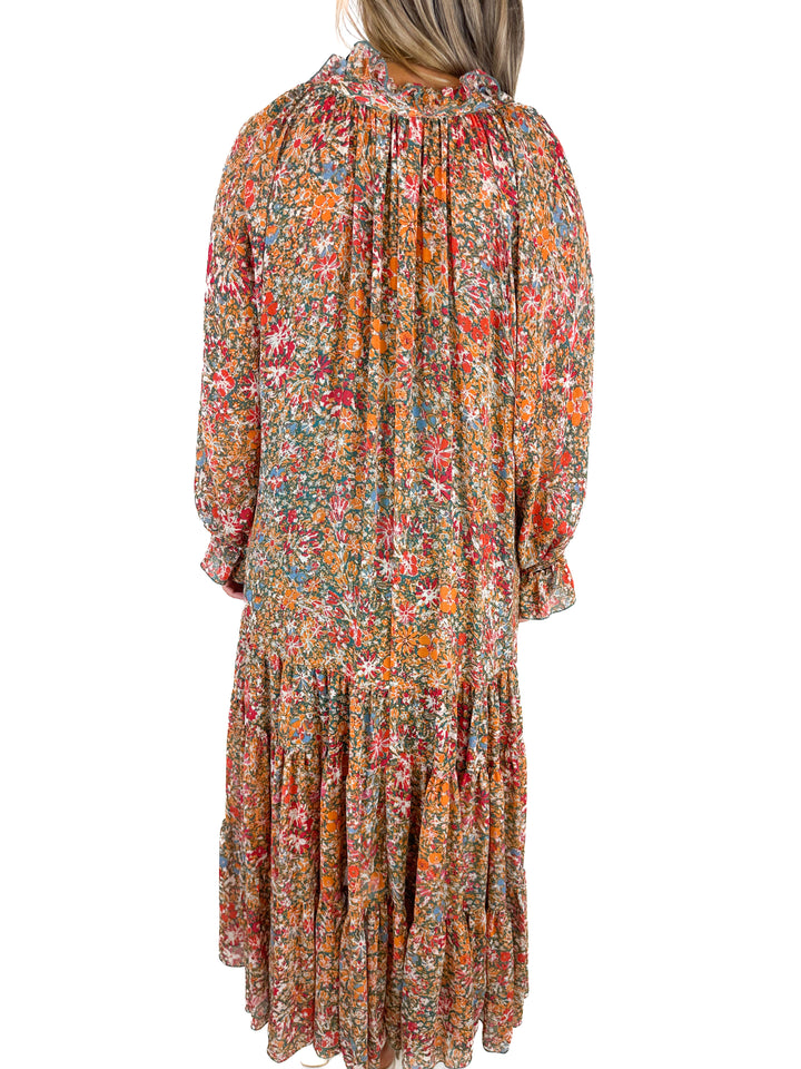 Free People Floral Maxi Dress (M)