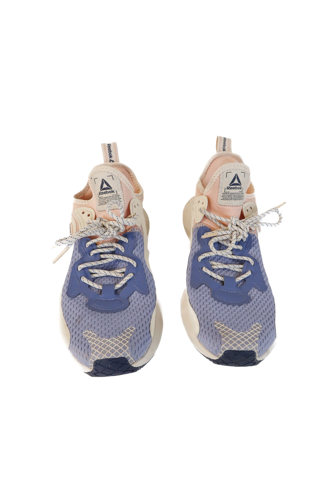 reebok purple/pink sneakers (9; retail $70)