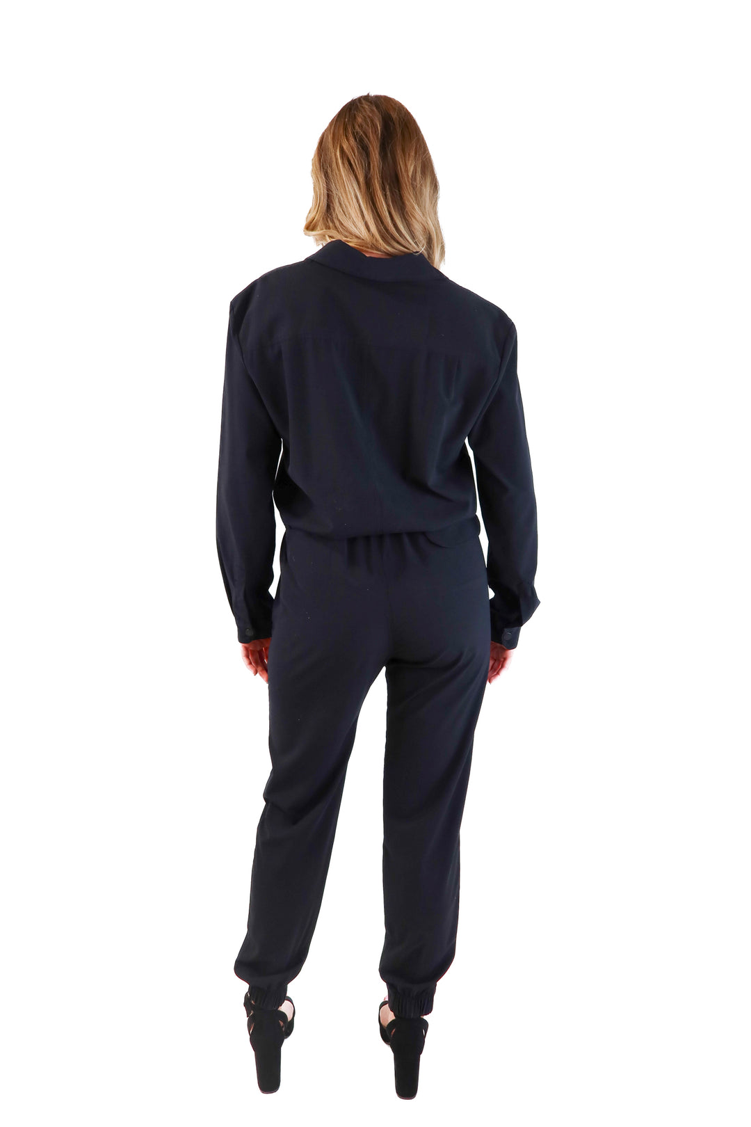 925 Black Jumpsuit (M)