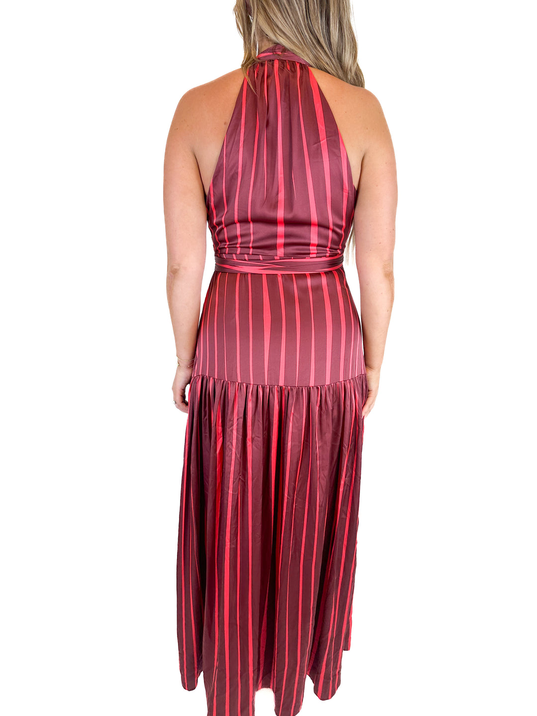Hutch Striped Maxi Dress (M)