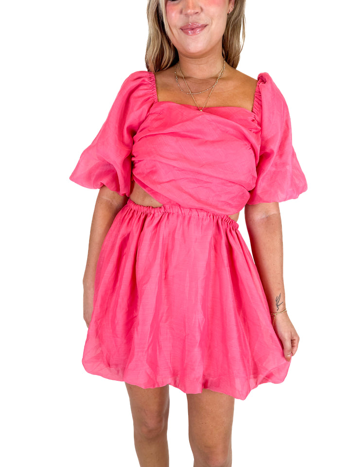 A New Day Hot Pink Mini Dress (M)