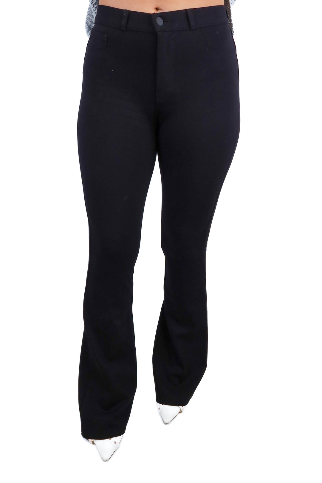 l'agence black flare pants (25; retail $270)