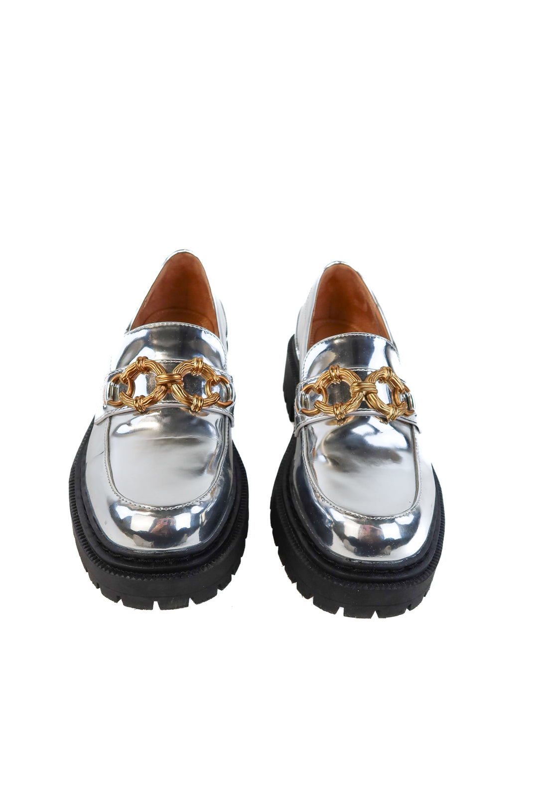 Circus by Sam Edelman silver metallic loafers (8.5; retail $64)