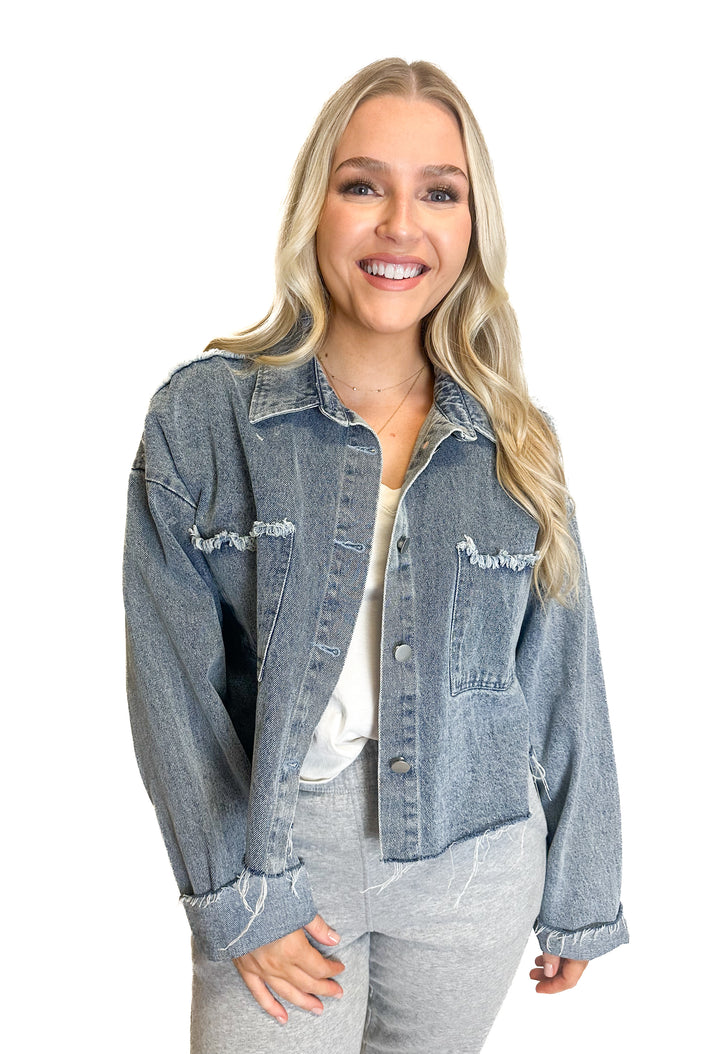 Kittenish Denim Jacket (S)