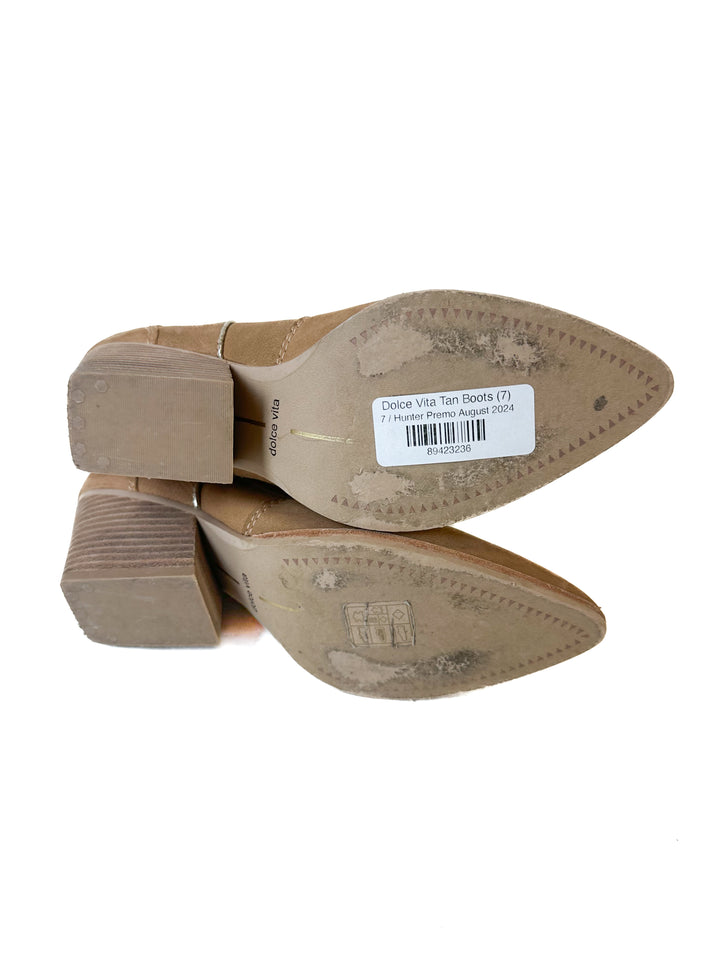 Dolce Vita Tan Boots (7)