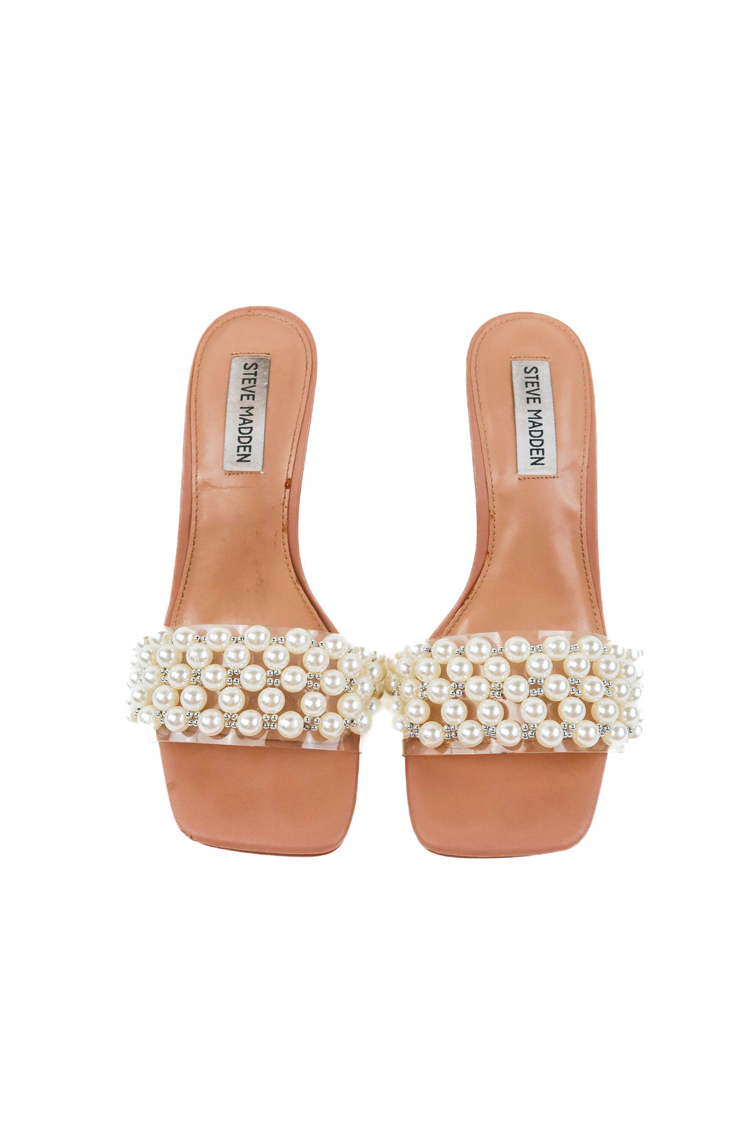 steve madden pearl heels (7.5)