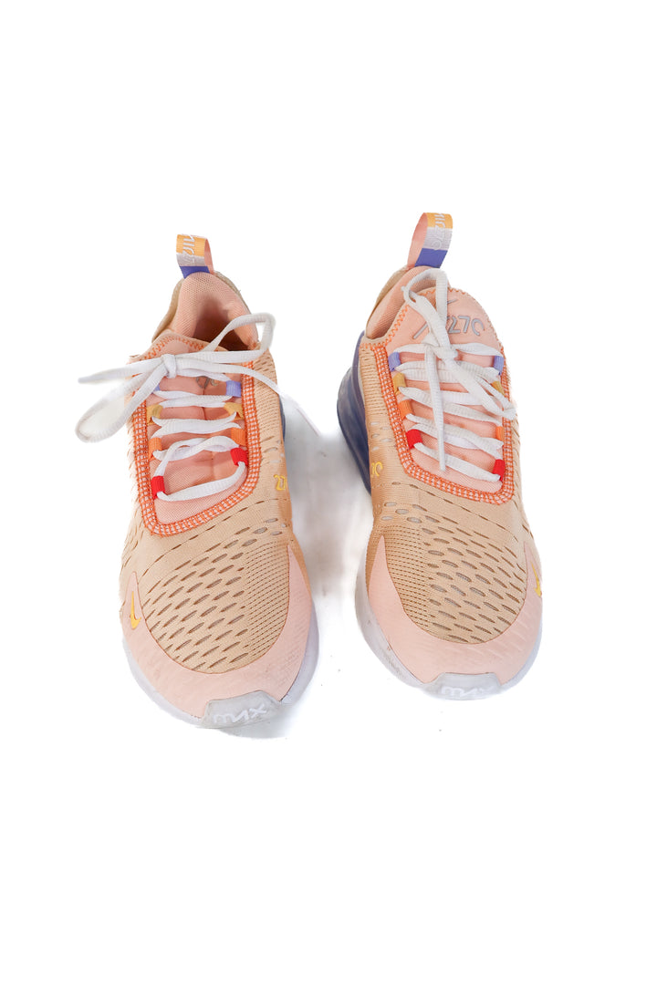 nike air peach sneakers (8; retail $115)