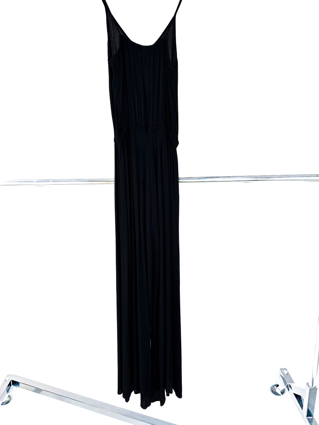 Elan black jumpsuit (S; retail $122)