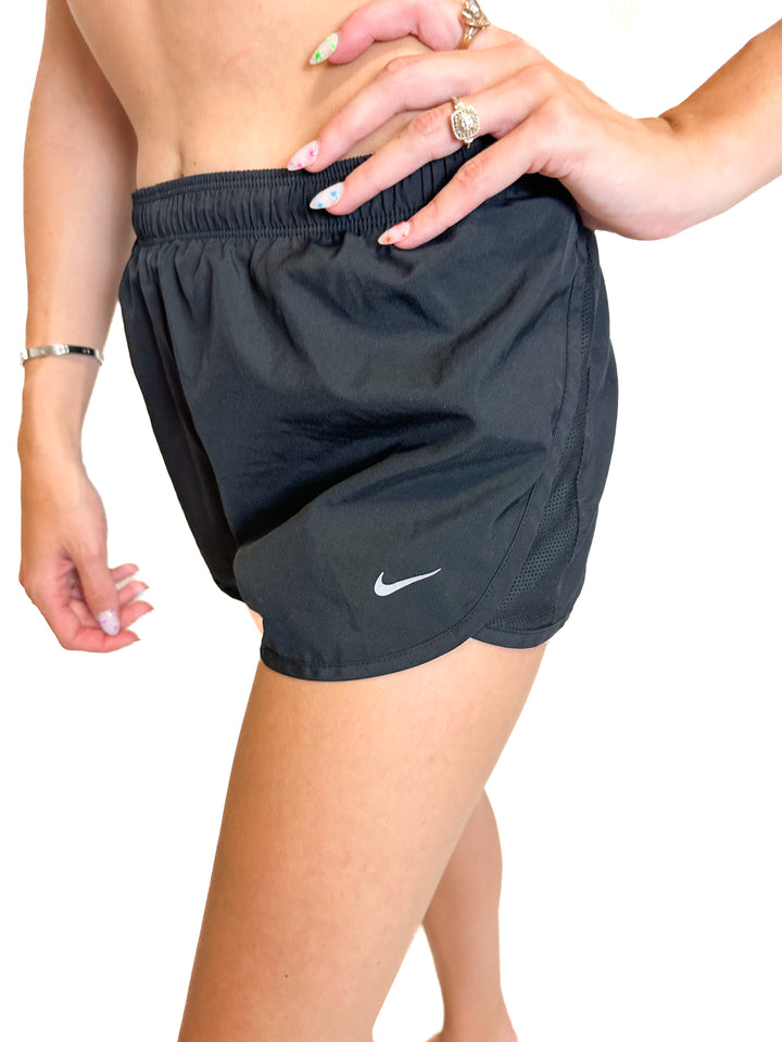Nike Dri Fit Black Running Shorts (S)
