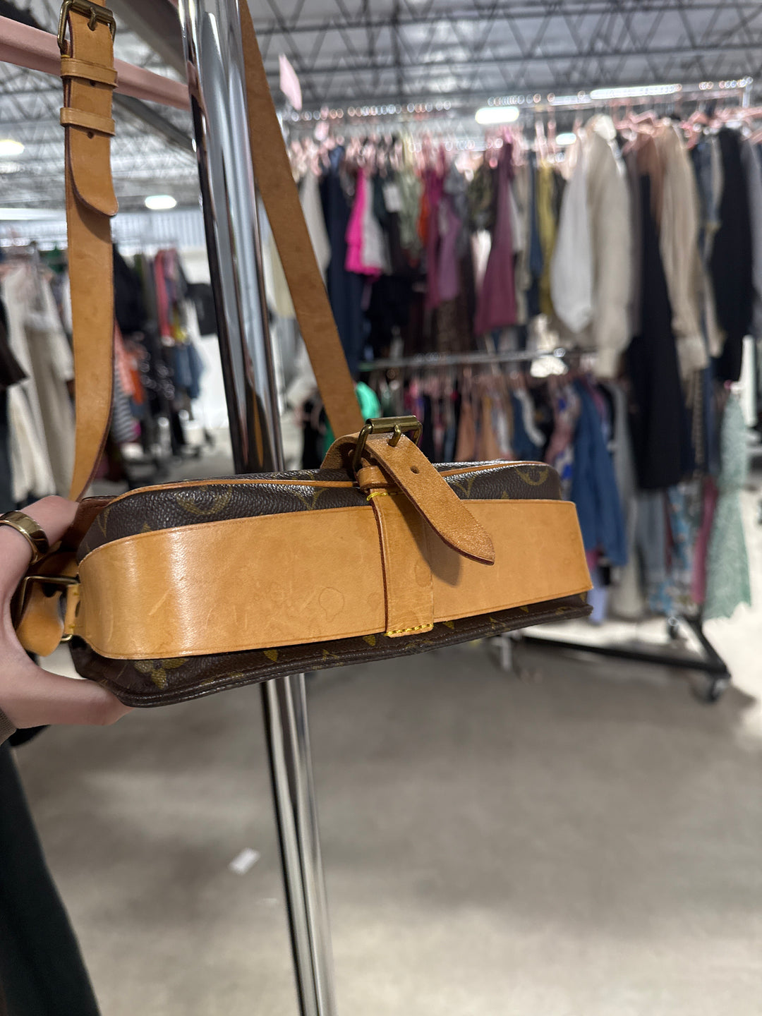SOLD: Louis Vuitton Cartouchiere Shoulder Bag MM (vintage)