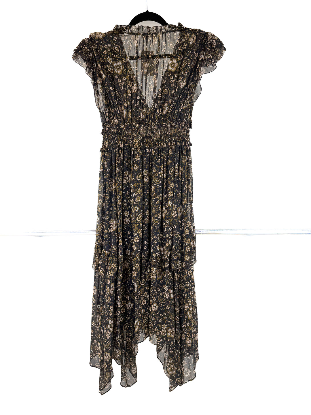 Ulla Johnson long floral dress (S; retail $520)