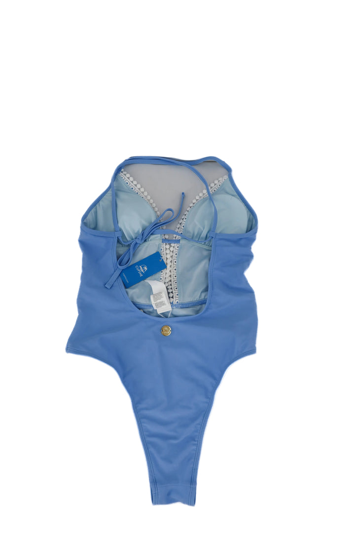 cupshe blue laguna beach one-piece swim NWT (S)