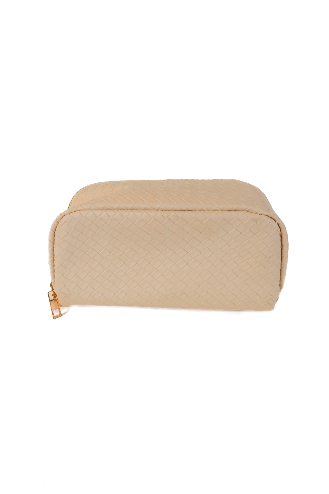 quilted makeup travel case