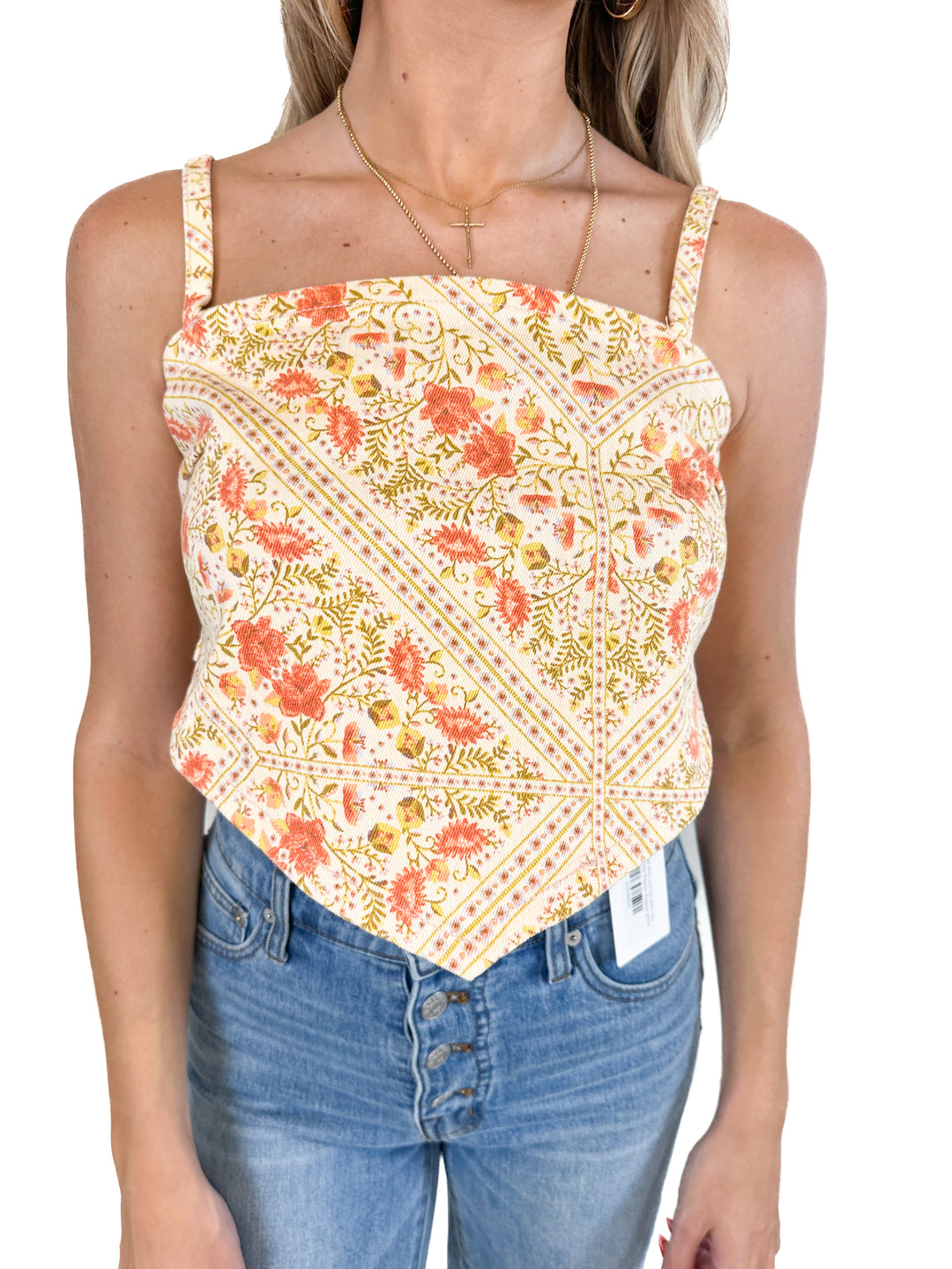 Show Me Your Mumu Handkerchief Top (XS)