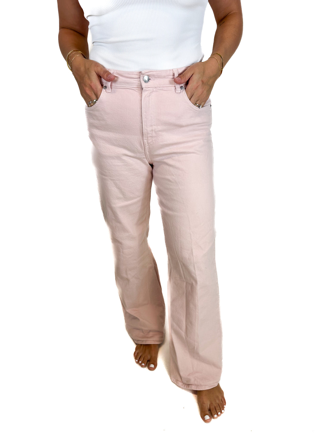 H&M Light Pink Jeans (10)