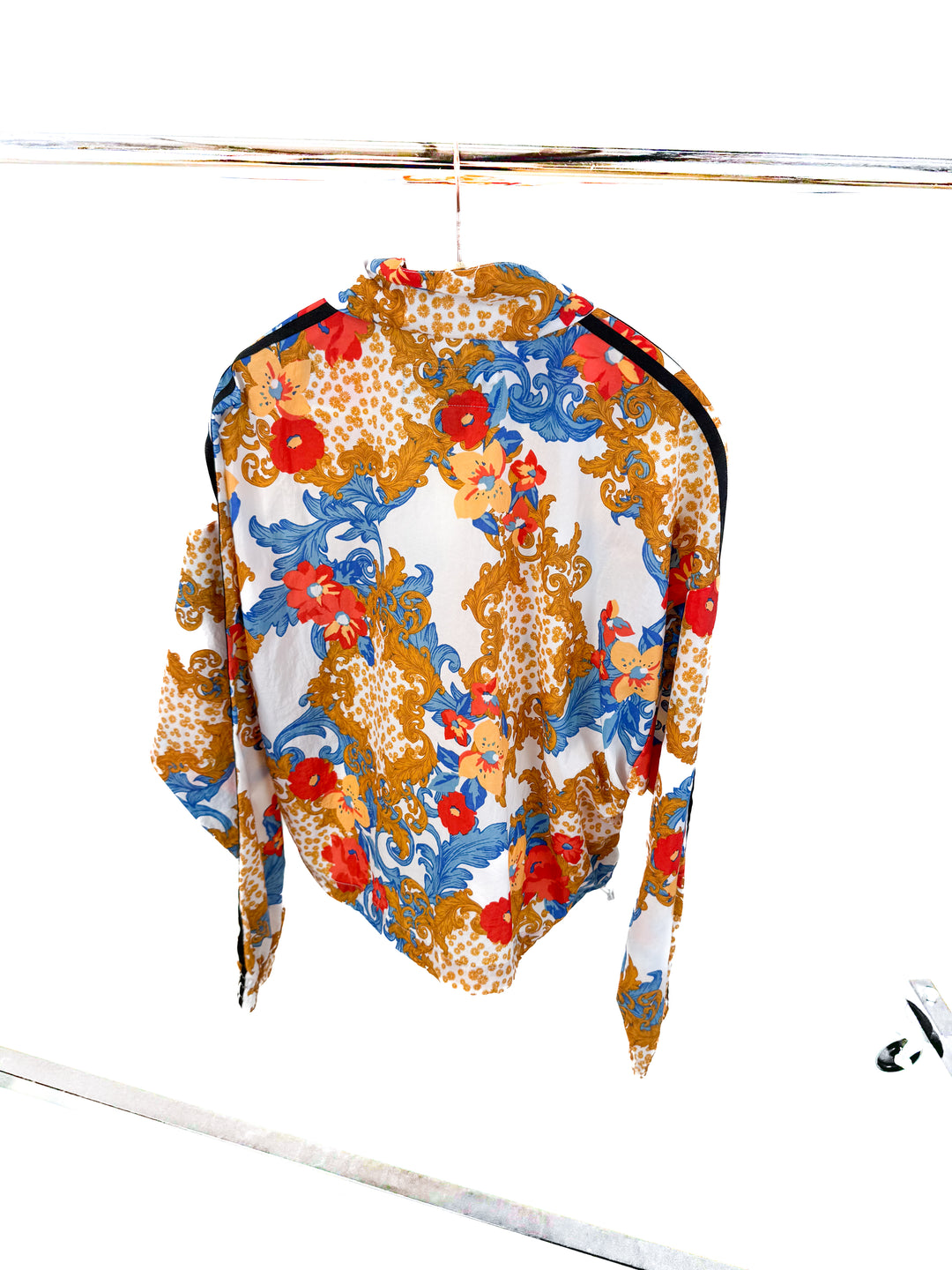SLAY adidas tropical zip up (m)