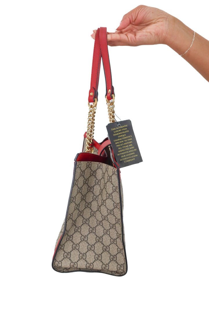 Gucci Padlock Tote, Medium (retail $2,500)