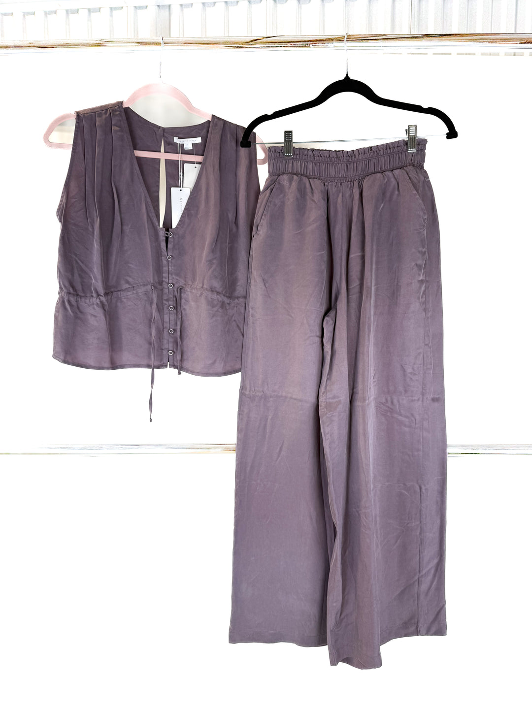 travis mathew purple set NWT (XS; retail $270)